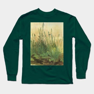 The Large Piece of Turf by Albrecht Durer Long Sleeve T-Shirt